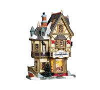 Lemax Porcelain Lighted House Village Tannenbaum Christmas Shoppe 11.5" H X 7.2"