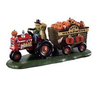 Lemax - Pumpkin Haul Countdown: Resin Halloween Decorative Sculpture, Orange