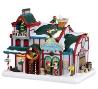 Lemax 35075 Santa's Wonderland Lighted Buildings: Arctic Animal Sanctuary