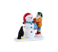 Lemax - Santa's Wonderland - Figurine: Building a Snowman