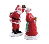Lemax 72550 Santa's Wonderland Figurine: Under The Mistletoe