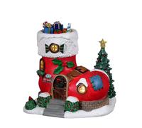 Lemax Santa's Wonderland No 3 Elf Lane House Christmas Village Scene - 24017