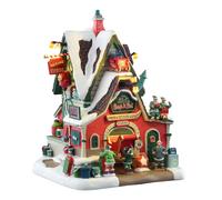 Lemax Santa's Wonderland - The Elf Service Sleigh & Sled Repair