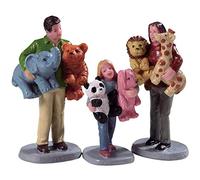 Lemax Set of 3 Christmas Family Figurines - Prize Winners