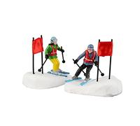 Lemax - Slalom Stars, Set Of 2