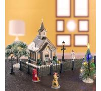 Lemax Small Town Church Set, House Set, #56670