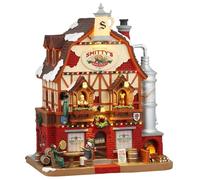 Lemax Smitty's Brewery, Battery-Operated(4.5V), Lighted Buildings, #45223