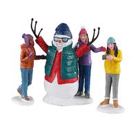 Lemax - Snowman Selfie- Set Of 3