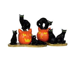Lemax Spooky Town, Halloween Cats 2pcs