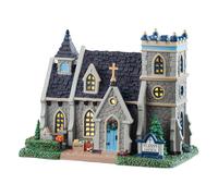 Lemax St. Oswald's Church, Lighted Buildings, #55343