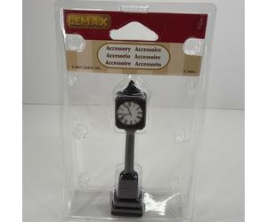Lemax Street Clock Christmas Village Accessory #74634 From 2007 Retired Vintage