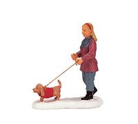 Lemax Strolling With Pooch Christmas Collection Figurine, Multicolored