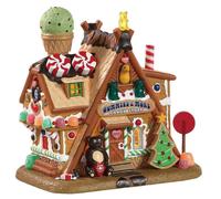 Lemax Village Collection Gummies & More Candy Store Figurine, Multicolor, Bright Colors