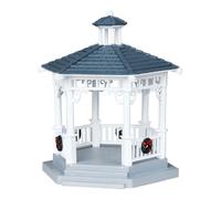 Lemax Chrsitmas Plastic Gazebo with Decorations (S/6)