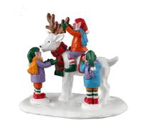 Lemax 33629 Santa's Wonderland Accessory: Reindeer Snowman