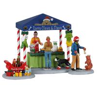 Lemax 23606 Caddington Village Accessory: Santa Claws & Paws (set of 3)