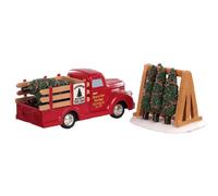 Lemax Table Accent - Tree Delivery, Set Of 2 - 93423