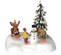 Lemax Christmas Village, Frolic In The Snow - Animated