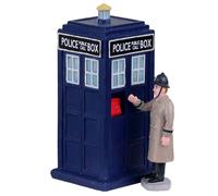 Lemax Table Accents, Police Call Box, Set of 2
