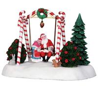 Lemax Table Accents, Santa Swing, B/O (4.5V)