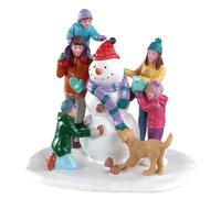 Lemax Table Accents, Snowman Teamwork