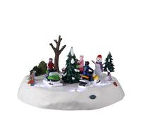 Lemax Table Accents, Snowmobile Fun