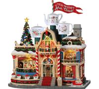 Lemax Sights & Sounds Tea With Mrs. Claus, Resin | Charlies