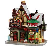 The Chocolate Dip Fondue With 4.5V 100mA Adaptor Lemax Christmas Village Illumin