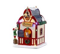 LEMAX The den of the Kite Reindeer with LED lights "La den du kite" resin H13.2 x 9.5 x 9.7 cm