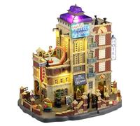 Lemax The Haunted Hotel Haven, Spooky Town Animated Building, 2024, Adaptor Included, Multicolor, Kids and Adults