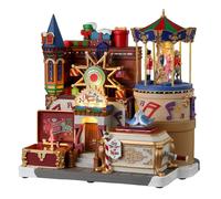 Lemax The Merry Music Box Animated Caddington Village Christmas 35021