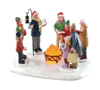 Lemax Toasty Caroling Table Accent Vail Village Christmas 84362