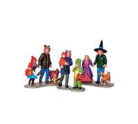 Lemax - Trick Or Treating Fun, Set Of 4