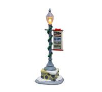 Lemax Vail Lamp Post, Battery-Operated(4.5V), Lighted Accessories, #54464
