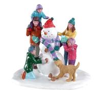 Lemax Table Accents, Snowman Teamwork