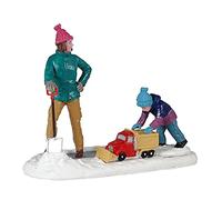 Lemax - Vail Village - Figurine: Clearing the Sidewalk