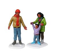 Lemax - Vail Village - Figurine: Family Ice Follies