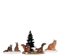 Lemax Woodland Animals Set of 4 Christmas Collection