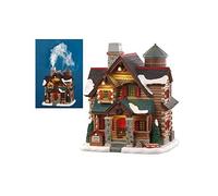 Lemax Vail Village Lighted Building: Chestnut Cabin (Smoking), Resin