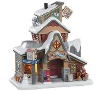 Lemax Vail Village Lighted Building: S'Mores & Snow, Porcelain, One Size