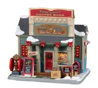 Lemax Village Collection Bean Happy Coffee Shop #25929