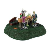 Lemax Village Collection - Spooky Town Coffin Bar Battery Operated Accessory #34062