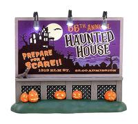 Lemax Village Collection - Spooky Town Haunted House Billboard # 34075
