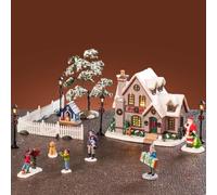 Lemax White Christmas Set, House Set, #56671
