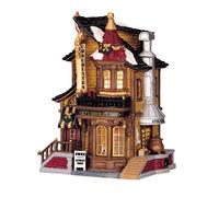 Lemax White LED Christmas Festive Figurine - Lucys Chocolate Shop