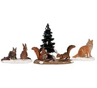 Lemax Woodland Animals Set of 4 Christmas Collection