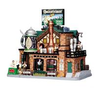 Lemax Yulesteiner Brewery LED Christmas Building With Adaptor (05073-UK)