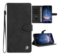 LEMAXELERS Case for Google Pixel 9A PU Leather Wallet Cover,Flip Case with Card Holder, Kickstand, Magnetic Closure Shell Shockproof Protective Cover for Google Pixel 9A Black XYCS