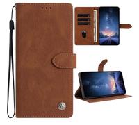 LEMAXELERS Case for Google Pixel 9A PU Leather Wallet Cover,Flip Case with Card Holder, Kickstand, Magnetic Closure Shell Shockproof Protective Cover for Google Pixel 9A Brown XYCS