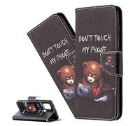 LEMAXELERS Nokia C32 Phone Case Nokia C32 Cover Shockproof Cute Saws Bear PU Leather Flip Wallet Case Magnetic Stand Card Slot Folio Bumper Case for Nokia C32,BF Saws Bear